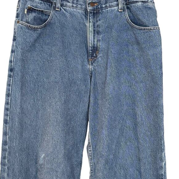 L.L. Bean Mens Jeans Size 36-32 Comfort Waist Expander 5 Pocket Design Denim - Picture 2 of 12